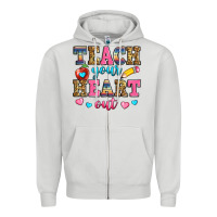 Teach Your Heart Out Zipper Hoodie | Teevron