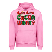 Fuchsia Pink shimmy shimmy cocoa what Urban Hoodie - MaliasSmallBusiness
