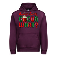 Mauve Wine shimmy shimmy cocoa what Urban Hoodie - MaliasSmallBusiness