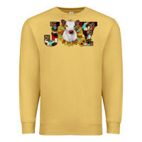 Antique Gold christmas joy Premium Sweatshirt - JahusDesignShop