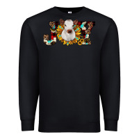 Black christmas joy Premium Sweatshirt - JahusDesignShop