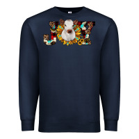 Navy christmas joy Premium Sweatshirt - JahusDesignShop