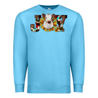 Ocean Blue christmas joy Premium Sweatshirt - JahusDesignShop