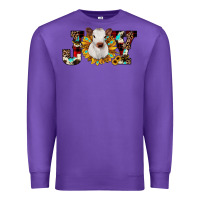 Purple christmas joy Premium Sweatshirt - JahusDesignShop