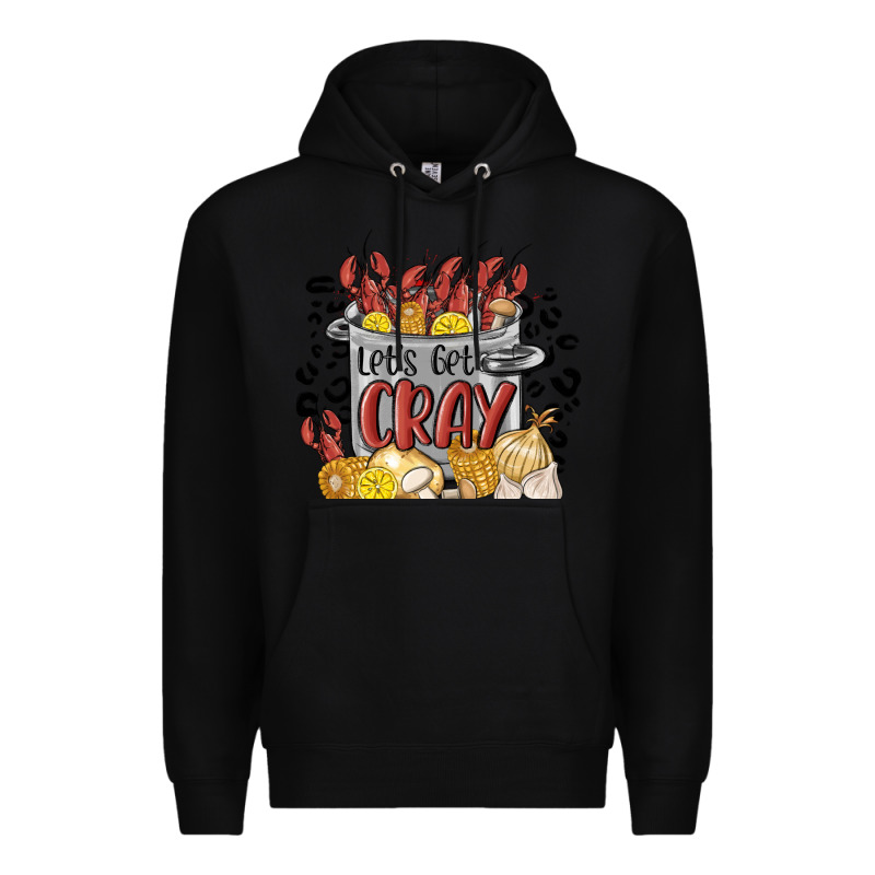 Let's Get Cray Crawfish Boil Premium Hoodie by MaliasSmallBusiness | Teevron