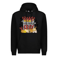 Black let's get cray crawfish boil Premium Hoodie - MaliasSmallBusiness