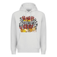 Dove Grey let's get cray crawfish boil Premium Hoodie - MaliasSmallBusiness