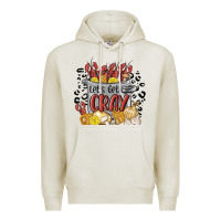 Oatmeal Heather let's get cray crawfish boil Premium Hoodie - MaliasSmallBusiness