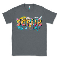 Charcoal Heather scrub life Classic Tee - texasbilliewilder