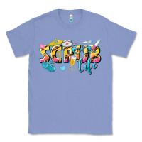 Colony Blue scrub life Classic Tee - texasbilliewilder
