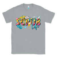 Heather Grey scrub life Classic Tee - texasbilliewilder