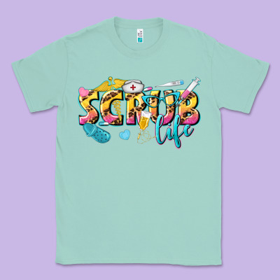 Scrub Life Classic Tee Designed By Texasbilliewilder