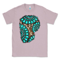 Lilac gemstone cowhide patches Classic Tee - RanaPortraitStore