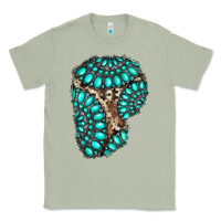 Matcha gemstone cowhide patches Classic Tee - RanaPortraitStore
