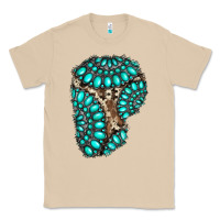 Mushroom gemstone cowhide patches Classic Tee - RanaPortraitStore