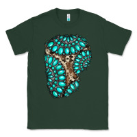 Sports Green gemstone cowhide patches Classic Tee - RanaPortraitStore