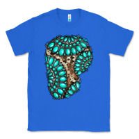 True Royal gemstone cowhide patches Classic Tee - RanaPortraitStore