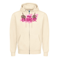 Sandshell Hey Cancer Zipper Hoodie - texasbilliewilder