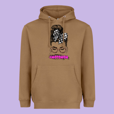 Motomom Heavyweight Hoodie Designed By Jahusdesignshop