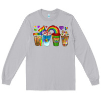 Moon Dust lgbtq coffee drinks Long Sleeve Tee - texasbilliewilder