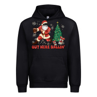 Black out here ballin' Urban Hoodie - MaliasSmallBusiness