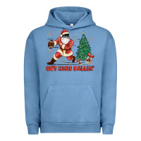 Pigment Pebble Blue out here ballin' Urban Hoodie - MaliasSmallBusiness