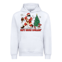 White out here ballin' Urban Hoodie - MaliasSmallBusiness