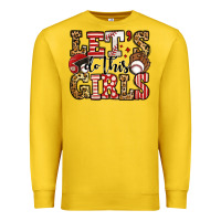 Lemon let's do this girls baseball Premium Sweatshirt - Jasminsmagicworld