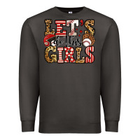 Smoke let's do this girls baseball Premium Sweatshirt - Jasminsmagicworld