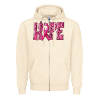 Sandshell Hope Breast Cancer Zipper Hoodie - texasbilliewilder