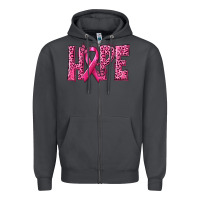 Smoke Hope Breast Cancer Zipper Hoodie - texasbilliewilder
