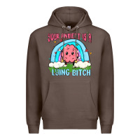 Coffee your anxıett is a lying bitch malia Premium Hoodie - MaliasSmallBusiness
