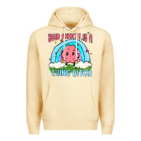 Pina Colada your anxıett is a lying bitch malia Premium Hoodie - MaliasSmallBusiness