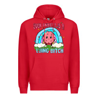 Red your anxıett is a lying bitch malia Premium Hoodie - MaliasSmallBusiness