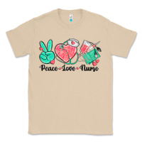 Mushroom peace love nurse Classic Tee - texasbilliewilder