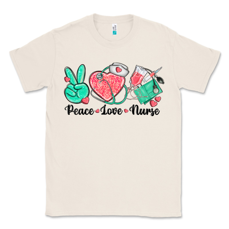 Peace Love Nurse Classic Tee by texasbilliewilder | Teevron
