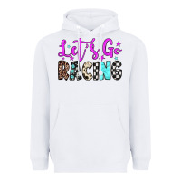 White let's go racing Heavyweight Hoodie - JahusDesignShop