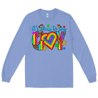 Colony Blue its okay to say gay Long Sleeve Tee - texasbilliewilder