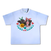 Grape Ice hogs and kisses pigs Urban Heavy Tee - Artiststas