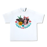 White hogs and kisses pigs Urban Heavy Tee - Artiststas