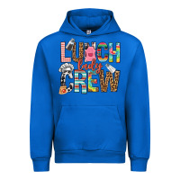 Cobalt lunch lady crew Urban Hoodie - NancyCooperArtShop