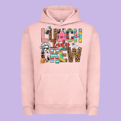 Lunch Lady Crew Urban Hoodie Designed By Nancycooperartshop
