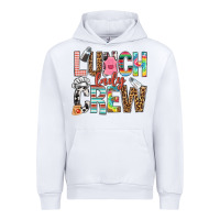 White lunch lady crew Urban Hoodie - NancyCooperArtShop