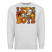 Dove Grey let's do this boys softball Premium Sweatshirt - Jasminsmagicworld