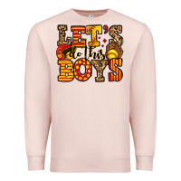 Pale Pink let's do this boys softball Premium Sweatshirt - Jasminsmagicworld