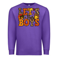 Purple let's do this boys softball Premium Sweatshirt - Jasminsmagicworld