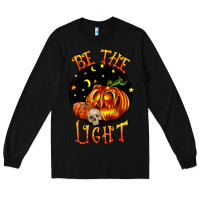 Black Be the light Long Sleeve Tee - RanaPortraitStore