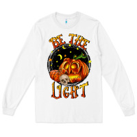 White Be the light Long Sleeve Tee - RanaPortraitStore