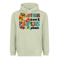 Matcha autumn leaves pumpkin please Heavyweight Hoodie - AdoDesignShop