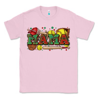 Bubblegum Pink mama softball Classic Tee - Zillion Design Studio
